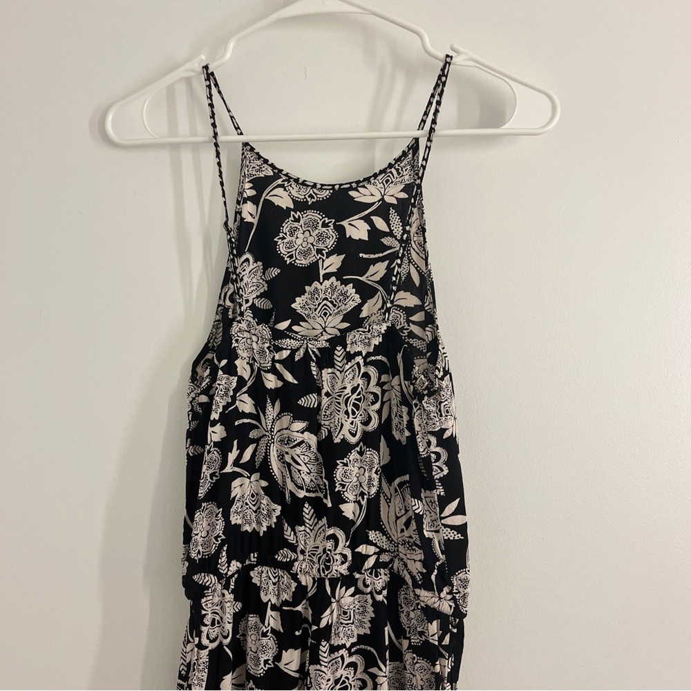 AE Black & White Jumpsuit - Picture 2 of 7